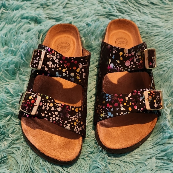 Sandals with comfort footbed and adjustable strapsSlip On Sandals Wonder Nation - Picture 1 of 5